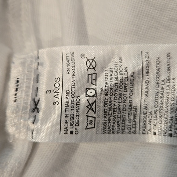 JANIE AND JACK EMBROIDERED CAIO TEE. SIZE 3. - Picture 5 of 9